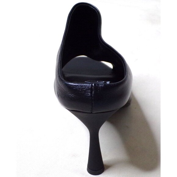 🆕 AGL Attilio Giusti Leombruni Dea Mule Sandal Shoes Leather Black 10 - Picture 11 of 14